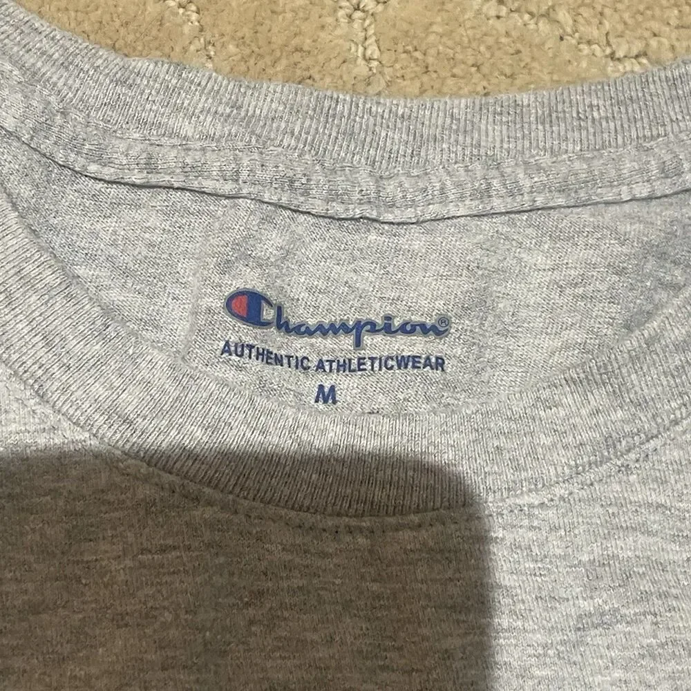 Lot of 7 Champion Logo Men's T-Shirts 5 Small, 1 Medium, 1 Kids XL 1 Long Sleeve - Picture 3 of 8